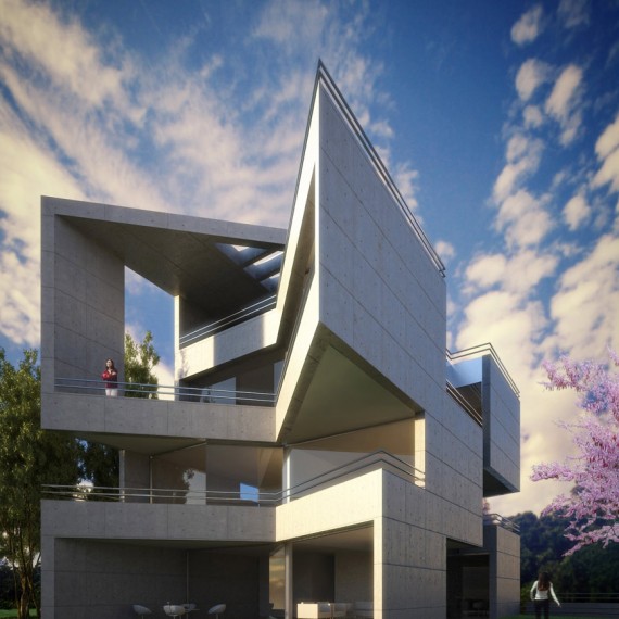 Kim Chang Wan House_render